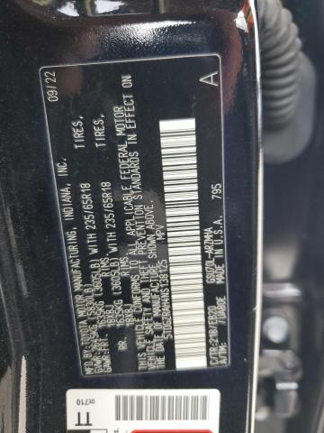 Photo 14 from auction – 2022 TOYOTA HIGHLANDER with VIN 5TDGZRAH4NS138125