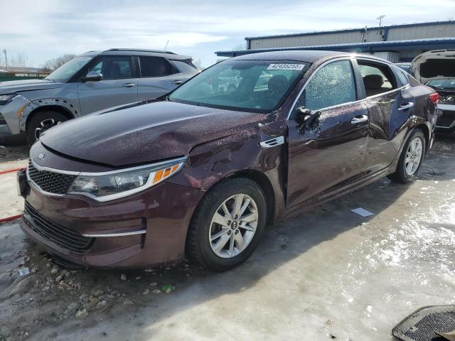 KIA OPTIMA LX 2016 with VIN 5XXGT4L32GG074208 - Photo from auction
