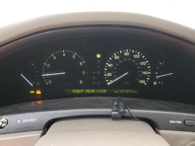Photo 9 from auction – 2000 LEXUS LS 400 with VIN JT8BH28F2Y0180338