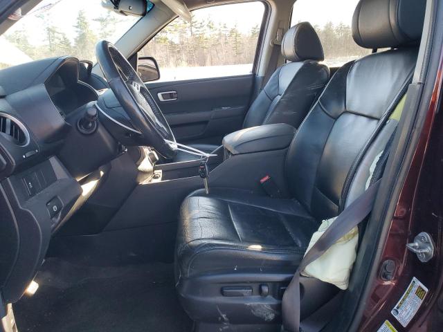 Photo 7 from auction – 2012 HONDA PILOT EXL with VIN 5FNYF4H61CB019874