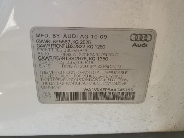 Photo 14 from auction – 2010 AUDI Q5 PRESTIG with VIN WA1VKAFP8AA045185