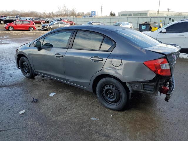 Photo 2 from auction – 2012 HONDA CIVIC LX with VIN 2HGFB2F56CH302574