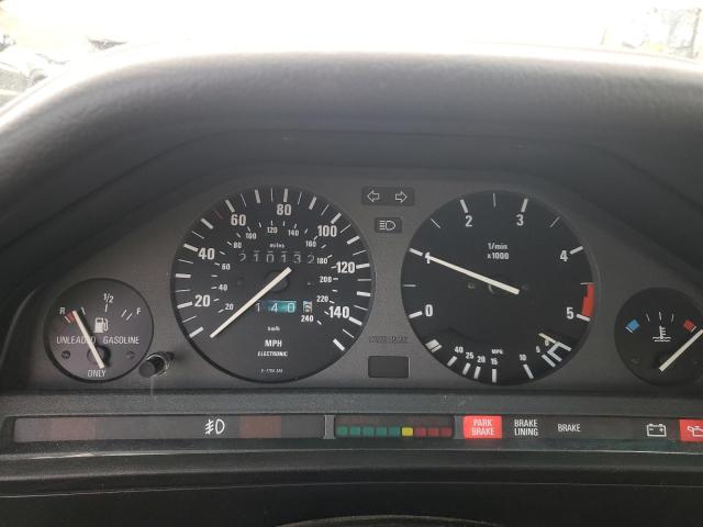 Photo 9 from auction – 1985 BMW 325 E with VIN WBAAB5401F9625997