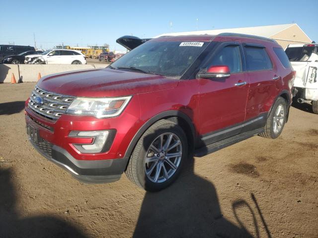 FORD EXPLORER L 2017 with VIN 1FM5K8F89HGA75614 - Photo from auction