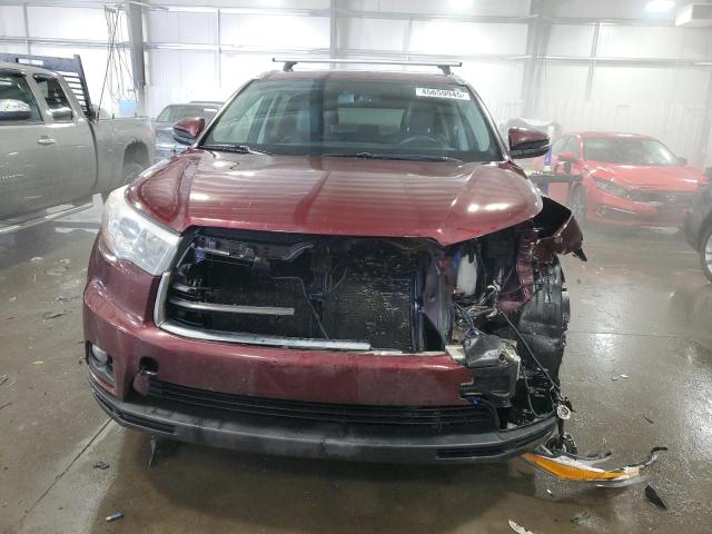 Photo 5 from auction – 2015 TOYOTA HIGHLANDER with VIN 5TDJKRFH7FS163847