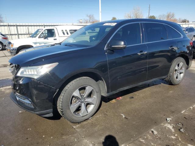 ACURA MDX 2016 with VIN 5FRYD4H25GB051007 - Photo from auction