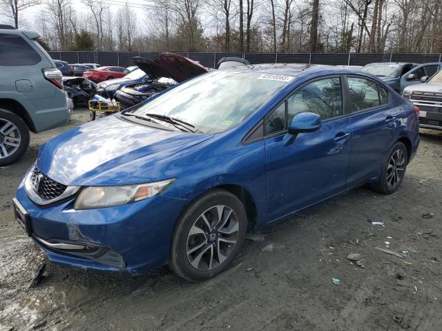 HONDA CIVIC EX 2013 with VIN 19XFB2F83DE081540 - Photo from auction