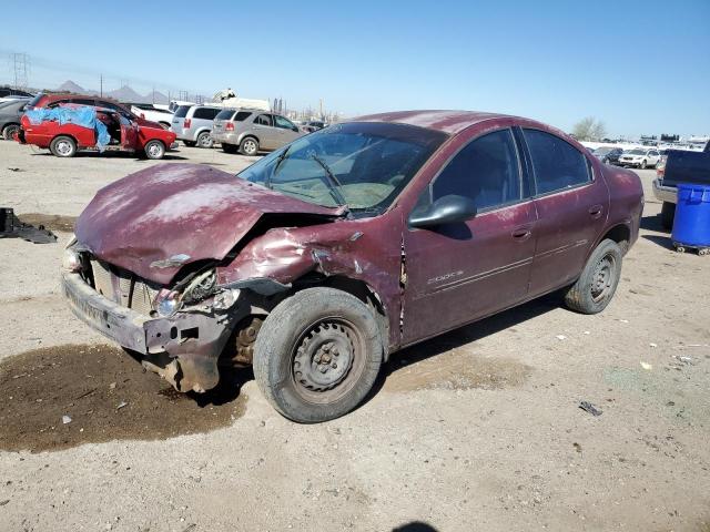 DODGE NEON BASE 2000 with VIN 1B3ES46C3YD785290 - Photo from auction