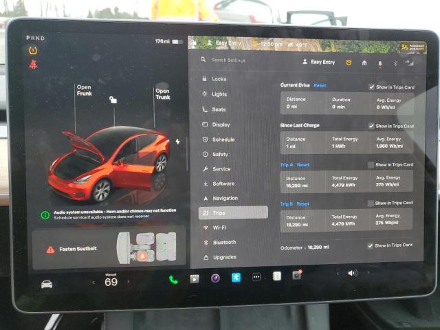 Photo 9 from auction – 2023 TESLA MODEL Y with VIN 7SAYGDEE3PF938566