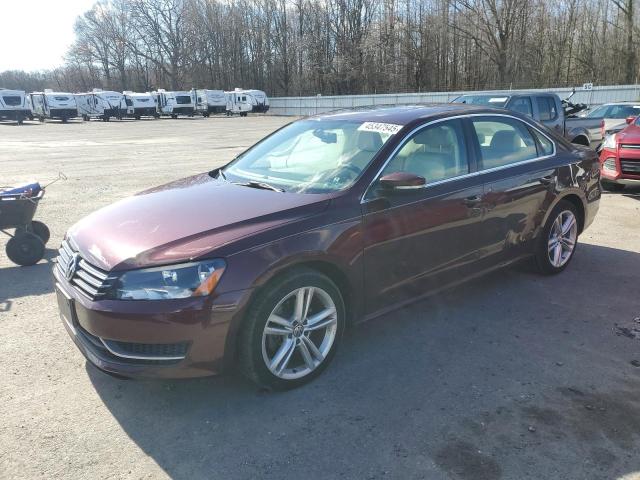 VOLKSWAGEN PASSAT SE 2014 with VIN 1VWBT7A30EC059974 - Photo from auction