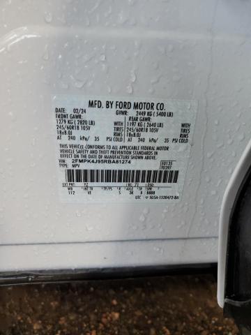 Photo 14 from auction – 2024 FORD EDGE SEL with VIN 2FMPK4J95RBA81274