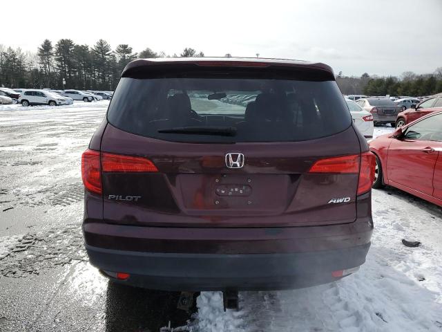 Photo 6 from auction – 2016 HONDA PILOT EXLN with VIN 5FNYF6H73GB037481