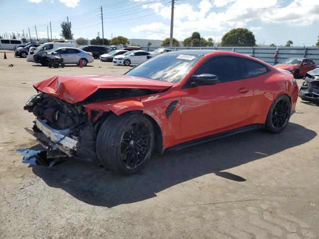 BMW M4 COMPETI 2021 with VIN WBS33AZ05MCG85464 - Photo from auction