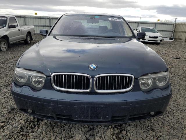 Photo 5 from auction – 2003 BMW 745 I with VIN WBAGL63443DP62958