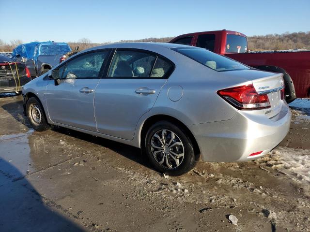 Photo 2 from auction – 2013 HONDA CIVIC LX with VIN 19XFB2F50DE050185