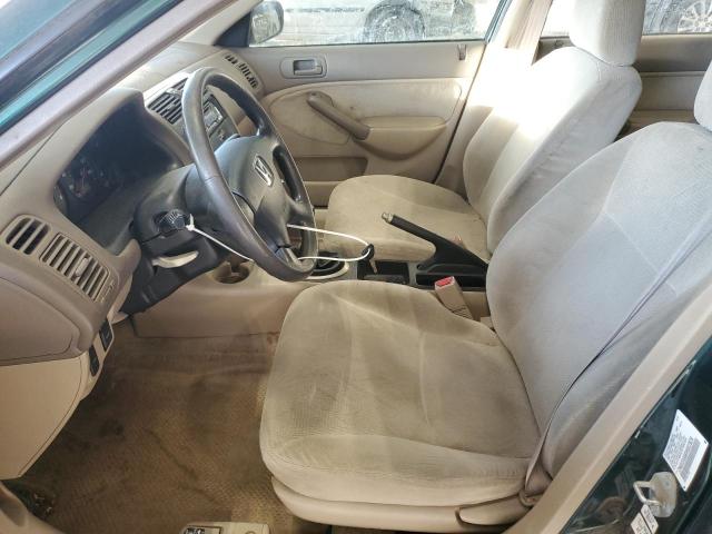 Photo 7 from auction – 2001 HONDA CIVIC LX with VIN 2HGES15581H502828