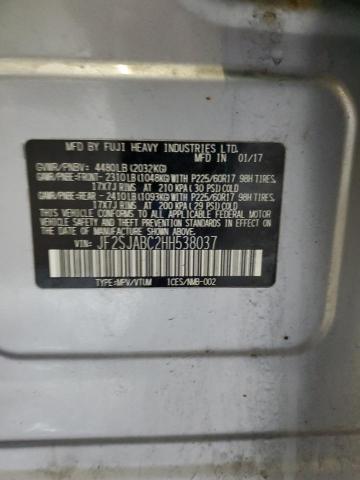 صورة رقم 14 من المزاد - 2017 SUBARU FORESTER 2 مع VIN JF2SJABC2HH538037