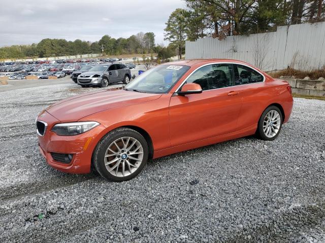 BMW 228 I 2015 with VIN WBA1F5C57FV256605 - Photo from auction