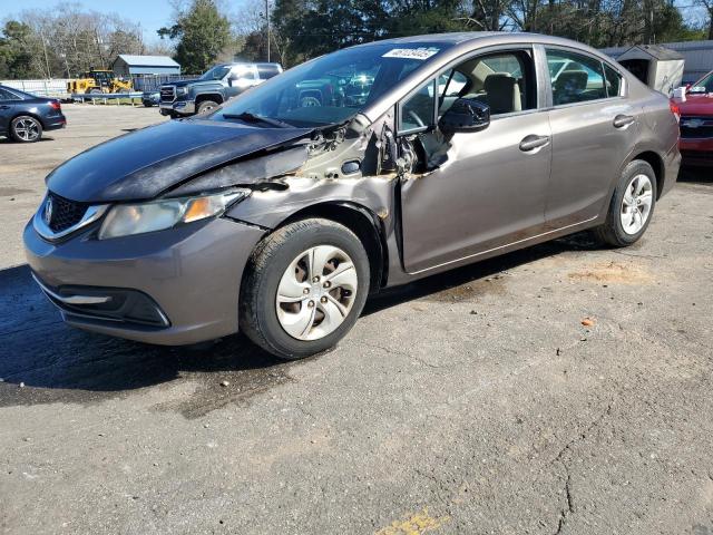 Photo 1 from auction – 2013 HONDA CIVIC LX with VIN 2HGFB2F52DH563055