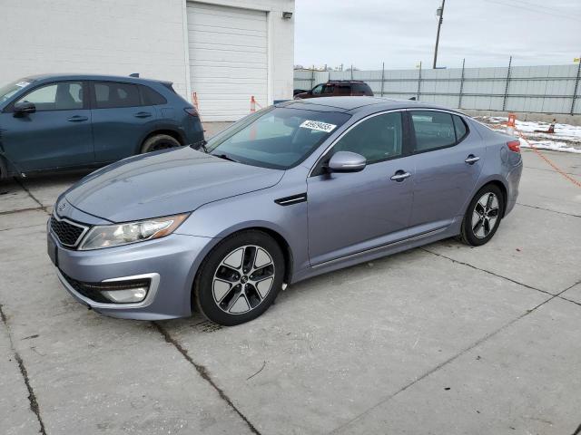 KIA OPTIMA HYB 2011 with VIN KNAGM4AD2B5001004 - Photo from auction