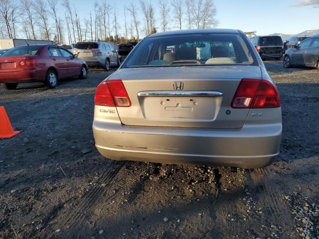 Photo 6 from auction – 2001 HONDA CIVIC EX with VIN JHMES267X1S000415