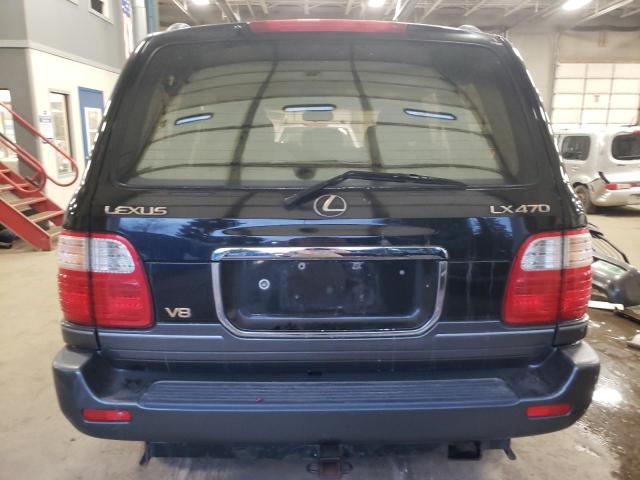 Photo 6 from auction – 1999 LEXUS LX 470 with VIN JT6HT00W0X0031040