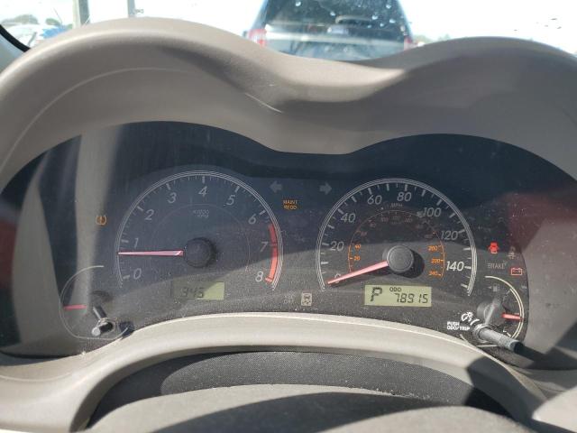 Photo 9 from auction – 2009 TOYOTA COROLLA BA with VIN JTDBL40E999091569