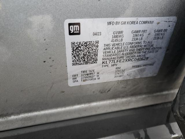 Photo 14 from auction – 2024 CHEVROLET TRAX LS with VIN KL77LFE2XRC040629