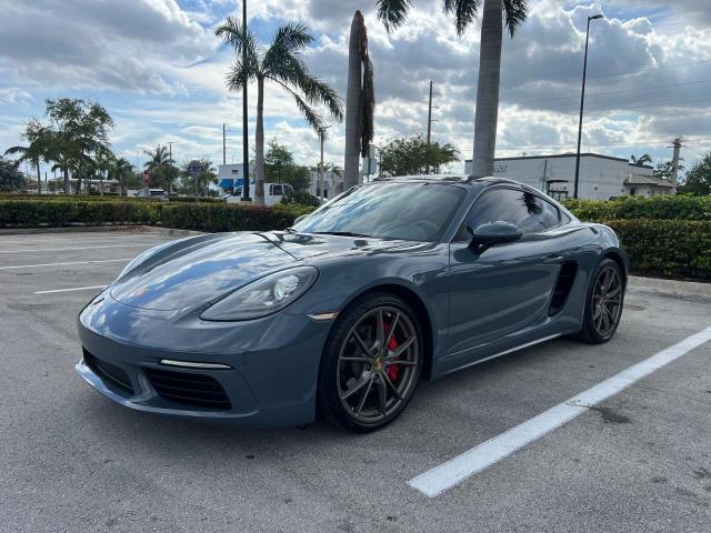 Photo 2 from auction – 2017 PORSCHE CAYMAN S with VIN WP0AB2A83HS285114