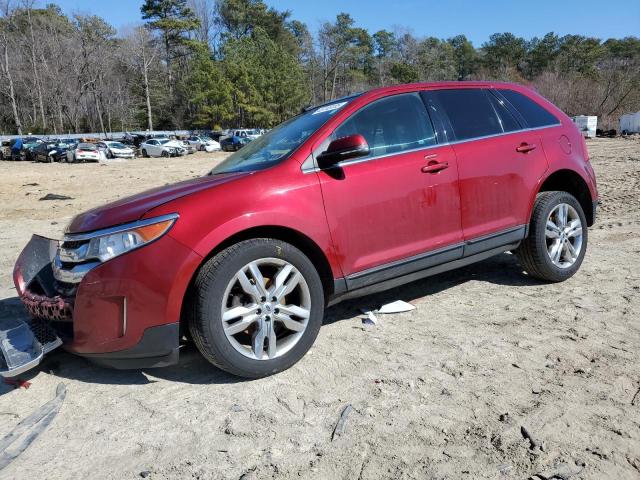 FORD EDGE LIMIT 2014 with VIN 2FMDK4KC7EBA94325 - Photo from auction