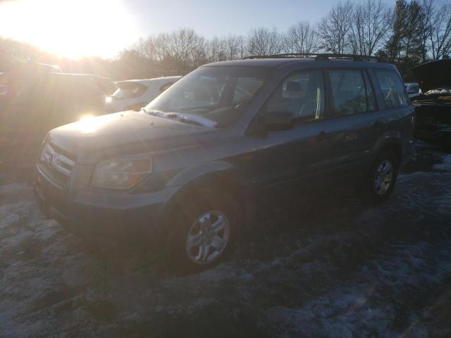 HONDA PILOT LX 2007 with VIN 5FNYF18137B018654 - Photo from auction