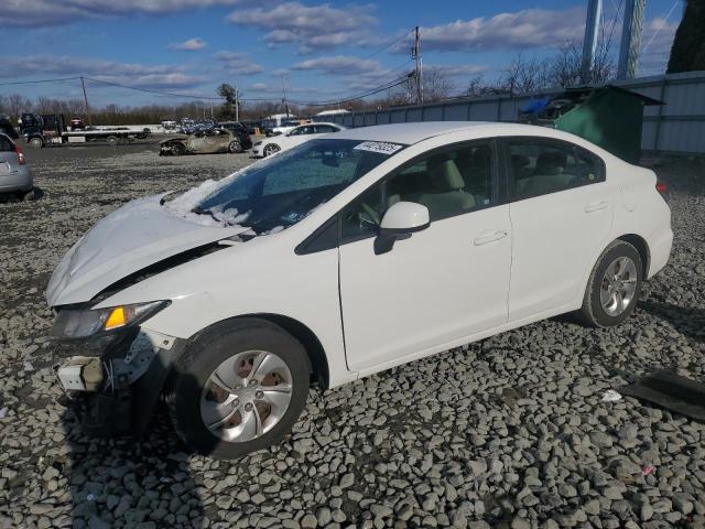 HONDA CIVIC LX 2013 with VIN 2HGFB2F5XDH534287 - Photo from auction