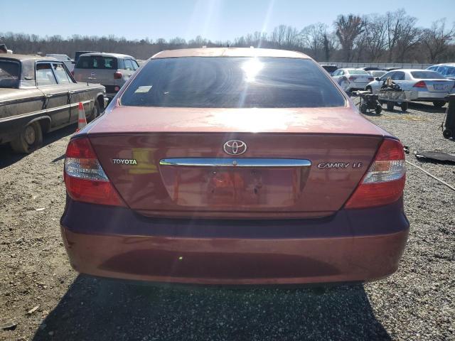 Photo 6 from auction – 2004 TOYOTA CAMRY LE with VIN 4T1BE32K84U331137