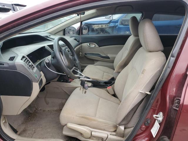 Photo 7 from auction – 2012 HONDA CIVIC LX with VIN 2HGFB2F50CH558998