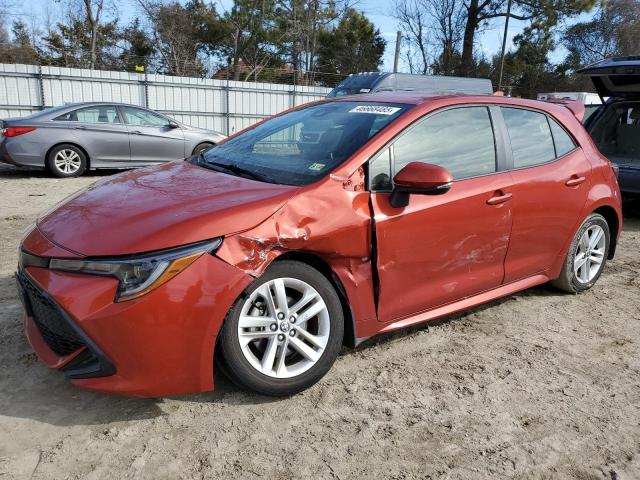 TOYOTA COROLLA SE 2019 with VIN JTNK4RBE4K3063397 - Photo from auction