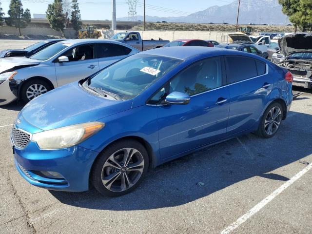 KIA FORTE EX 2014 with VIN KNAFX4A89E5111929 - Photo from auction