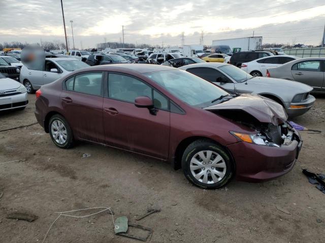 Photo 4 from auction – 2012 HONDA CIVIC LX with VIN 19XFB2F58CE066293