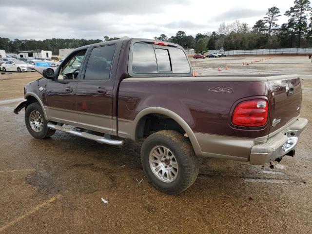 Photo 2 from auction – 2003 FORD F150 SUPER with VIN 1FTRW08L53KB07123