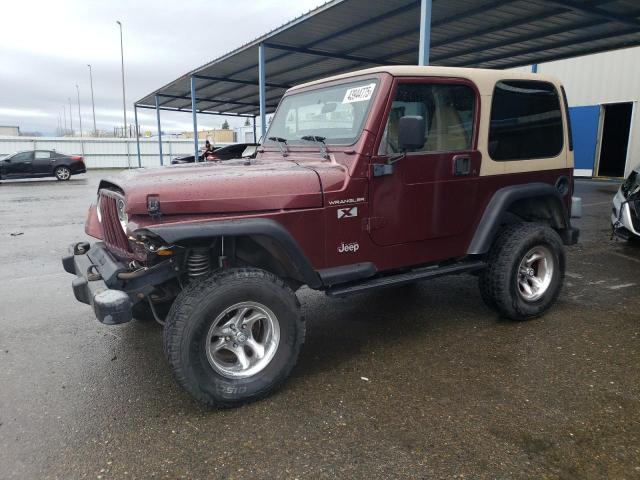 JEEP WRANGLER / 2002 with VIN 1J4FA39S22P732521 - Photo from auction