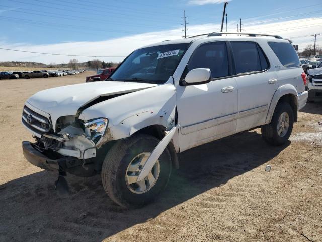 TOYOTA SEQUOIA LI 2002 with VIN 5TDBT48A72S120009 - Photo from auction