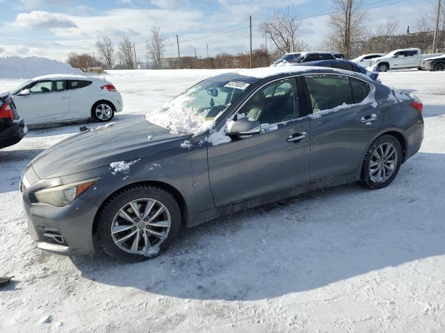 INFINITI Q50 BASE 2015 with VIN JN1BV7AR9FM390097 - Photo from auction