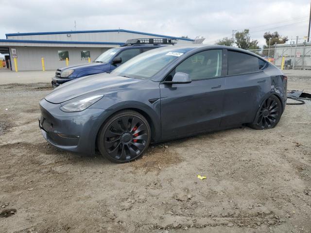 TESLA MODEL Y 2022 with VIN 7SAYGDEF3NF390798 - Photo from auction
