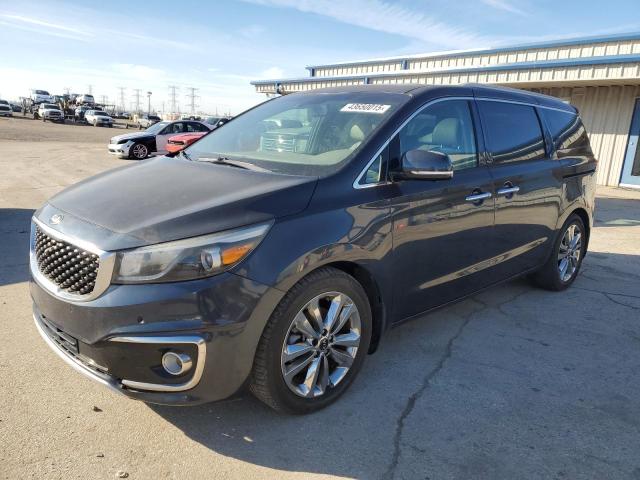 KIA SEDONA SXL 2015 with VIN KNDME5C19F6026705 - Photo from auction