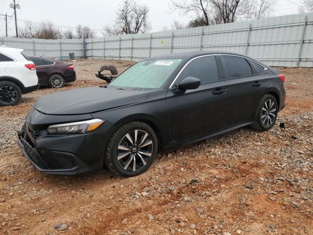 HONDA CIVIC EX 2022 with VIN 2HGFE1F71NH310801 - Photo from auction