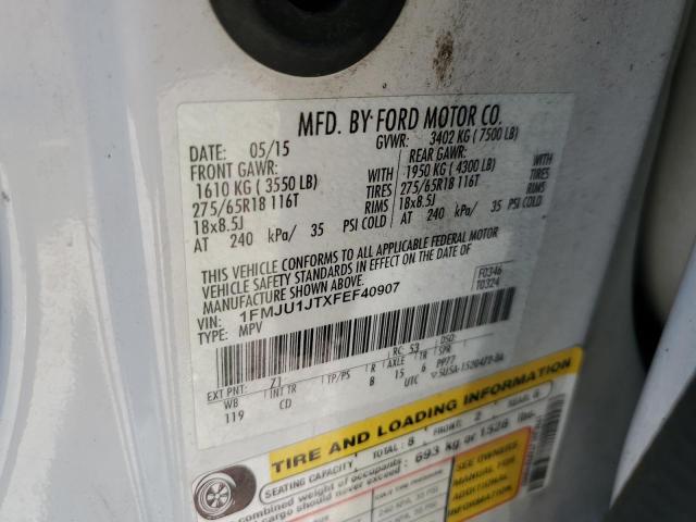 Photo 14 from auction – 2015 FORD EXPEDITION with VIN 1FMJU1JTXFEF40907