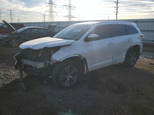 TOYOTA HIGHLANDER 2016 with VIN 5TDJKRFH4GS328089 - Photo from auction