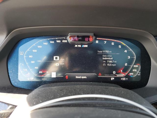 Photo 9 from auction – 2022 BMW X5 M with VIN 5YMJU0C09N9L20223