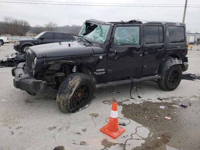 JEEP WRANGLER U 2014 with VIN 1C4BJWDG2EL101787 - Photo from auction