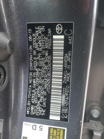 Photo 14 from auction – 2016 TOYOTA PRIUS V with VIN JTDZN3EU8GJ040935