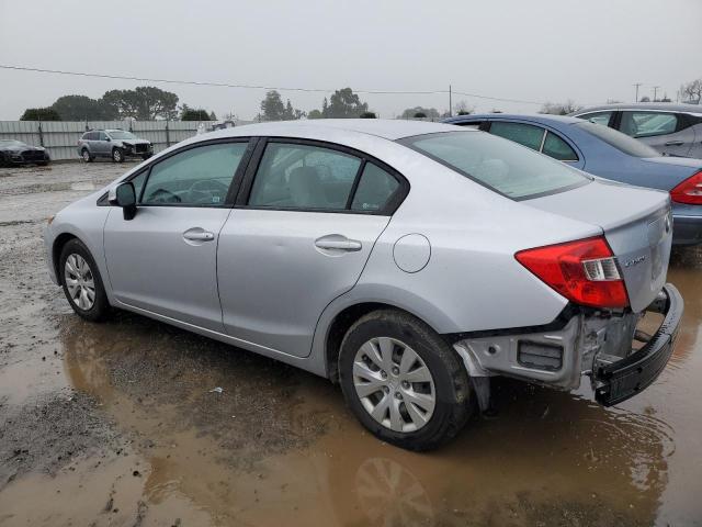 Photo 2 from auction – 2012 HONDA CIVIC LX with VIN 2HGFB2F53CH563581